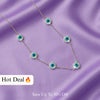 Elegant Evil Eye 925 Silver Women’s Necklace – Protection & Style