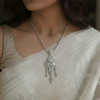 Floral Silver Pendant – 925 Hallmarked Jewellery