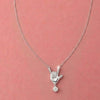 “Silent Love” ASL Hand Sign Pendant Necklace