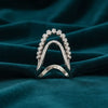 Elegant 925 Silver Women Vanki Ring | Adjustable Traditional South Indian Design