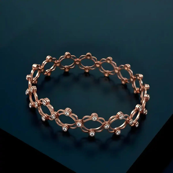 FLEXIBLE RING WITH BRACELET – BOLD & GLAMOROUS