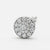 925 Sterling Silver Sparkling Round Nose Pin for Women