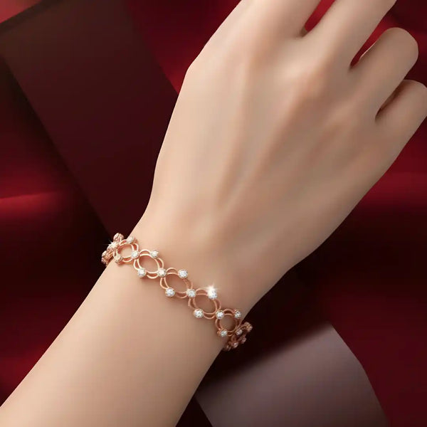 FLEXIBLE RING WITH BRACELET – BOLD & GLAMOROUS