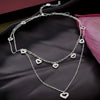 Romantic Heart Charm Layered 925 Silver Women’s Necklace