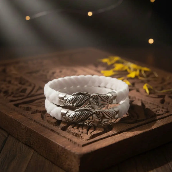 925 Silver Bridal Sakha Set for Women | Classic Bengali Wedding Jewellery