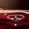 Bangali Traditional Silver Pola Bracelet with Peacock Design