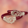 traditional Unique Handmade Red Bracelet Pola for Women